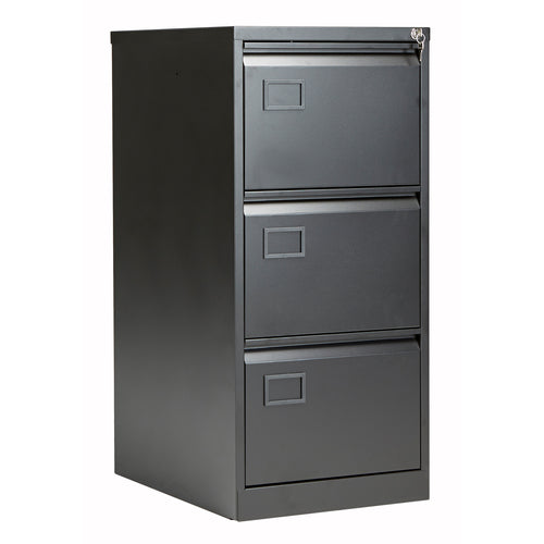Bisley 3 Drawer Contract Steel Filing Cabinet (Grade A)