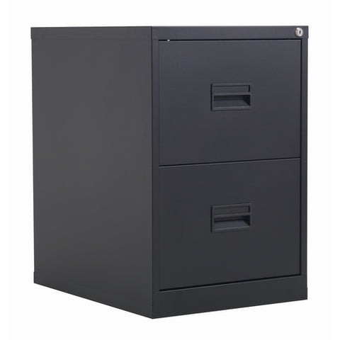 TCS 2 Drawer Steel Filing Cabinet (Grade A)