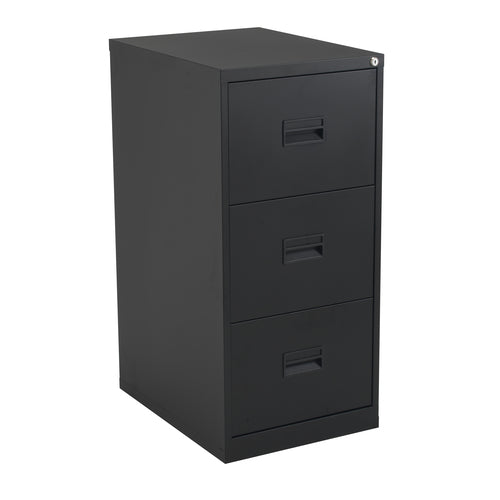 TCS 3 Drawer Steel Filing Cabinet (Grade A)