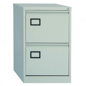 Bisley 2 Drawer Contract Steel Filing Cabinet (Grade A)