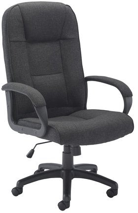 Keno fabric charcoal - Clearance Office Furniture
