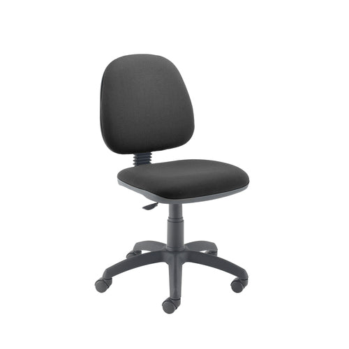 Zoom 1 Lever Mid-back charcoal - Clearance Office Furniture