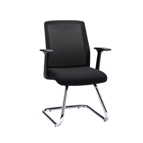 Denali Visitor Chair - Black Mesh - Clearance Office Furniture