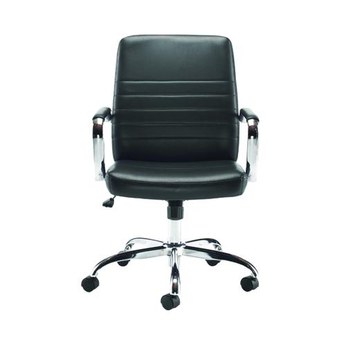 Jemini Amalfi Leather Look Meeting Chair - Clearance Office Furniture
