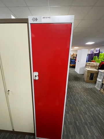 Red 1 door locker