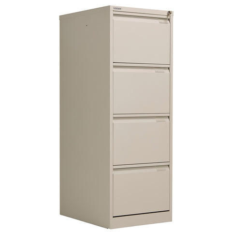 Bisely 4 Drawer Classic Steel Filing Cabinet